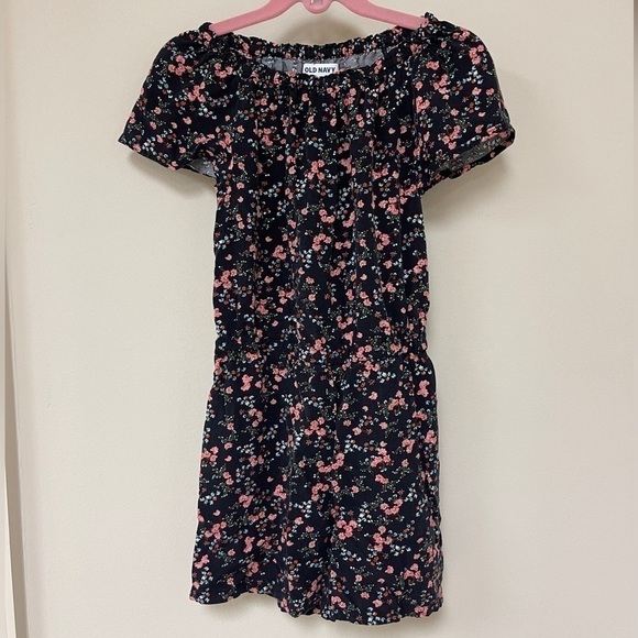 Old Navy: Floral Girl’s Romper, Size M (8) - Picture 1 of 10